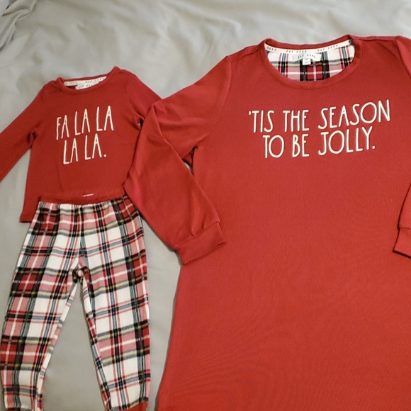 Rae Dunn Matching Sets Rae Dunn Mother Daughter Christmas Pajamas